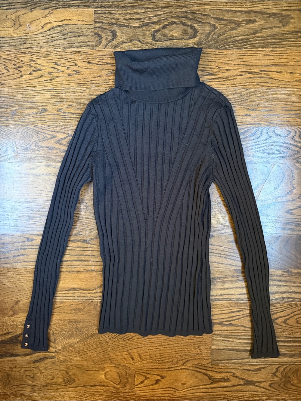 White House Black Market Ribbed Turtleneck Size Small